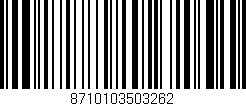 Código de barras (EAN, GTIN, SKU, ISBN): '8710103503262'
