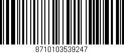 Código de barras (EAN, GTIN, SKU, ISBN): '8710103539247'