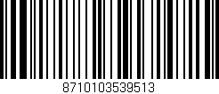 Código de barras (EAN, GTIN, SKU, ISBN): '8710103539513'