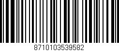 Código de barras (EAN, GTIN, SKU, ISBN): '8710103539582'
