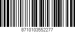 Código de barras (EAN, GTIN, SKU, ISBN): '8710103552277'