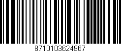Código de barras (EAN, GTIN, SKU, ISBN): '8710103624967'