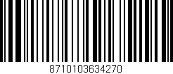 Código de barras (EAN, GTIN, SKU, ISBN): '8710103634270'