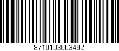 Código de barras (EAN, GTIN, SKU, ISBN): '8710103663492'