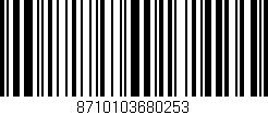 Código de barras (EAN, GTIN, SKU, ISBN): '8710103680253'