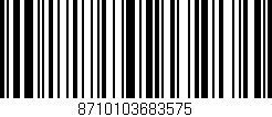 Código de barras (EAN, GTIN, SKU, ISBN): '8710103683575'