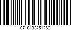 Código de barras (EAN, GTIN, SKU, ISBN): '8710103751762'