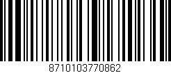 Código de barras (EAN, GTIN, SKU, ISBN): '8710103770862'