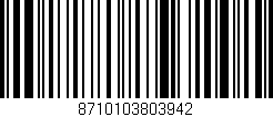 Código de barras (EAN, GTIN, SKU, ISBN): '8710103803942'