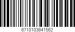 Código de barras (EAN, GTIN, SKU, ISBN): '8710103841562'