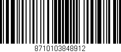 Código de barras (EAN, GTIN, SKU, ISBN): '8710103848912'