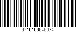 Código de barras (EAN, GTIN, SKU, ISBN): '8710103848974'