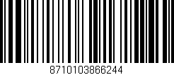 Código de barras (EAN, GTIN, SKU, ISBN): '8710103866244'