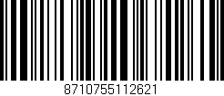 Código de barras (EAN, GTIN, SKU, ISBN): '8710755112621'