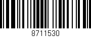 Código de barras (EAN, GTIN, SKU, ISBN): '8711530'