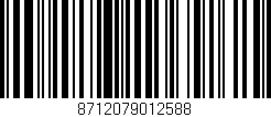 Código de barras (EAN, GTIN, SKU, ISBN): '8712079012588'