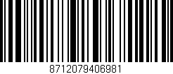 Código de barras (EAN, GTIN, SKU, ISBN): '8712079406981'