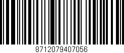 Código de barras (EAN, GTIN, SKU, ISBN): '8712079407056'