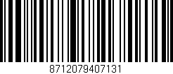 Código de barras (EAN, GTIN, SKU, ISBN): '8712079407131'
