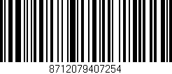 Código de barras (EAN, GTIN, SKU, ISBN): '8712079407254'