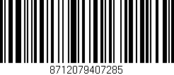 Código de barras (EAN, GTIN, SKU, ISBN): '8712079407285'