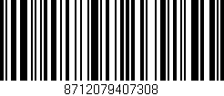 Código de barras (EAN, GTIN, SKU, ISBN): '8712079407308'
