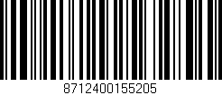 Código de barras (EAN, GTIN, SKU, ISBN): '8712400155205'