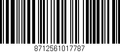Código de barras (EAN, GTIN, SKU, ISBN): '8712561017787'