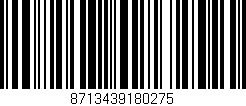 Código de barras (EAN, GTIN, SKU, ISBN): '8713439180275'