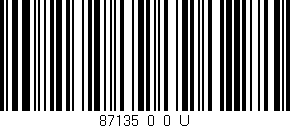 Código de barras (EAN, GTIN, SKU, ISBN): '87135_0_0_U'