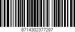 Código de barras (EAN, GTIN, SKU, ISBN): '8714302377297'