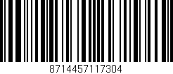 Código de barras (EAN, GTIN, SKU, ISBN): '8714457117304'