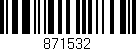 Código de barras (EAN, GTIN, SKU, ISBN): '871532'