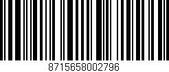 Código de barras (EAN, GTIN, SKU, ISBN): '8715658002796'