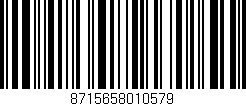 Código de barras (EAN, GTIN, SKU, ISBN): '8715658010579'