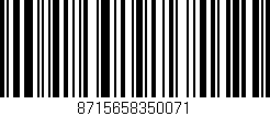 Código de barras (EAN, GTIN, SKU, ISBN): '8715658350071'