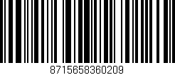 Código de barras (EAN, GTIN, SKU, ISBN): '8715658360209'