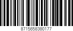 Código de barras (EAN, GTIN, SKU, ISBN): '8715658380177'