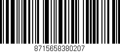 Código de barras (EAN, GTIN, SKU, ISBN): '8715658380207'