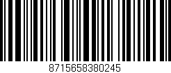 Código de barras (EAN, GTIN, SKU, ISBN): '8715658380245'