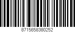 Código de barras (EAN, GTIN, SKU, ISBN): '8715658380252'