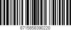 Código de barras (EAN, GTIN, SKU, ISBN): '8715658390220'