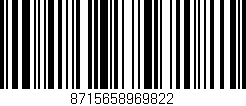 Código de barras (EAN, GTIN, SKU, ISBN): '8715658969822'