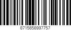 Código de barras (EAN, GTIN, SKU, ISBN): '8715658997757'