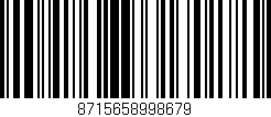 Código de barras (EAN, GTIN, SKU, ISBN): '8715658998679'