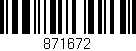 Código de barras (EAN, GTIN, SKU, ISBN): '871672'