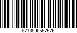 Código de barras (EAN, GTIN, SKU, ISBN): '8716900557576'