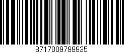 Código de barras (EAN, GTIN, SKU, ISBN): '8717009799935'