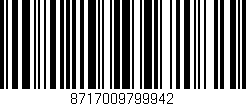 Código de barras (EAN, GTIN, SKU, ISBN): '8717009799942'