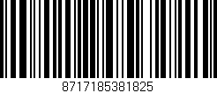 Código de barras (EAN, GTIN, SKU, ISBN): '8717185381825'